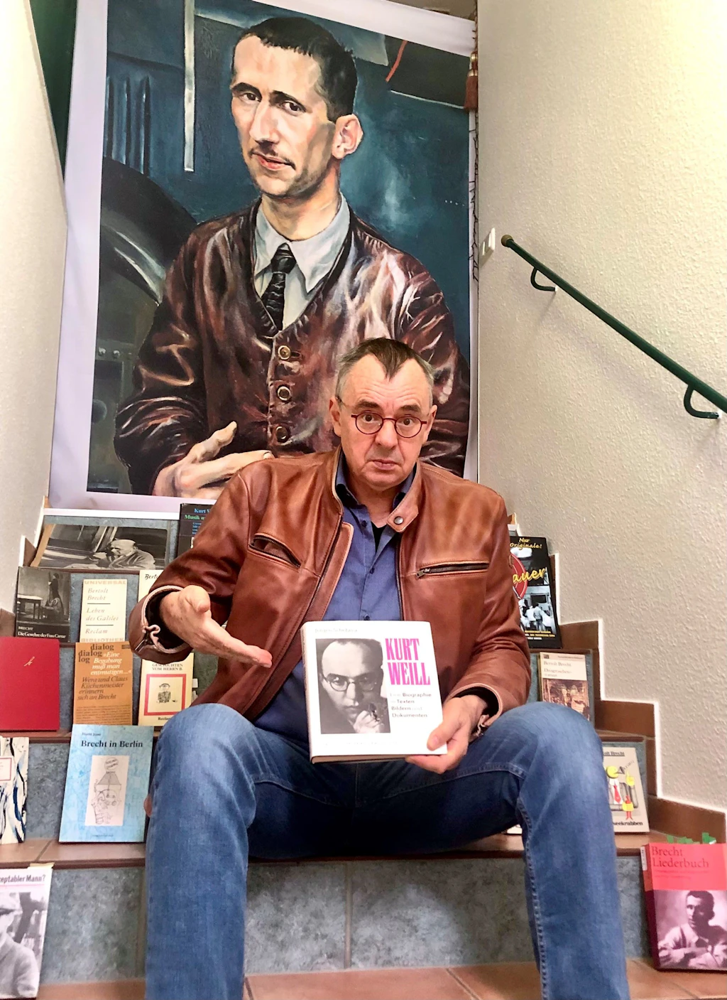 „Radwechsel“ in Nordhausen – Frank Fröhlich liest Brecht