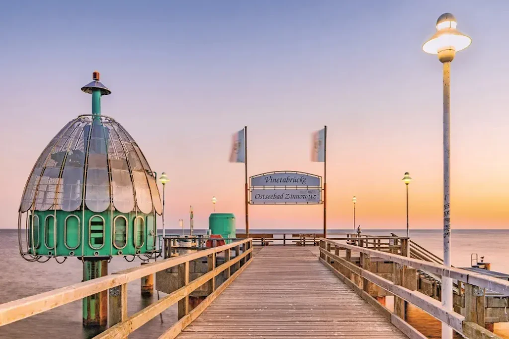 Seebrücke Zinnowitz auf Usedom 