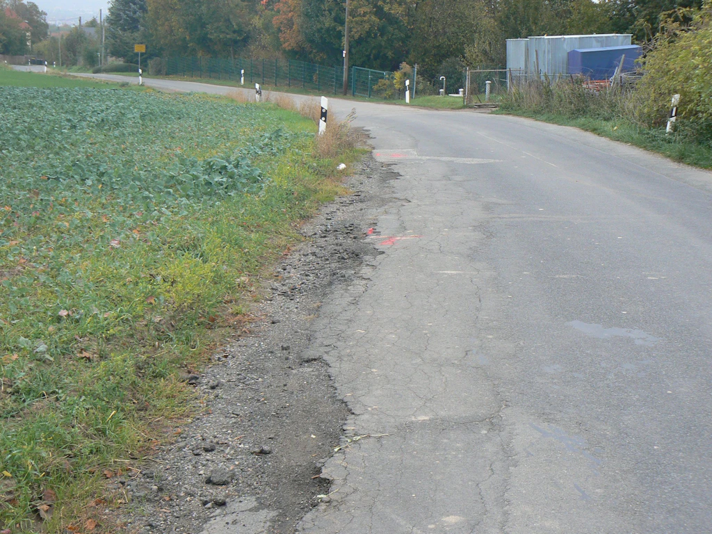 K 9002 bei Sobrigau: Ab Montag ist der Panoramablick voll gesperrt