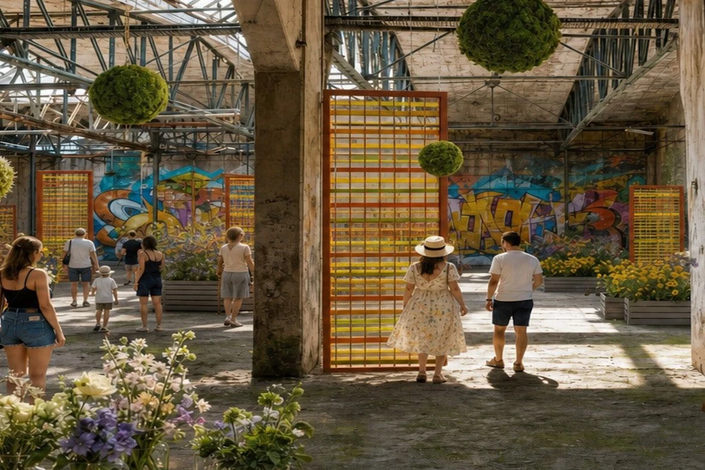 Landesgartenschau 2032 in Zittau: Die Robur-Gebäude am Bahnhof sind als Ausstellungsfläche in der Bewerbung vorgesehen.