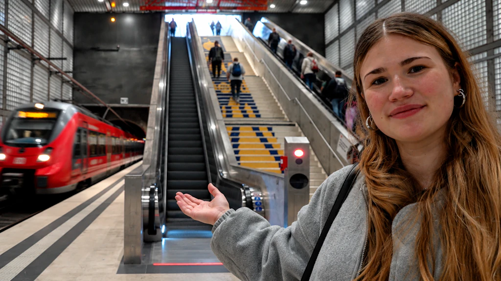 Gigant im City-Tunnel: Leipzig feiert seine Rekord-Rolltreppe