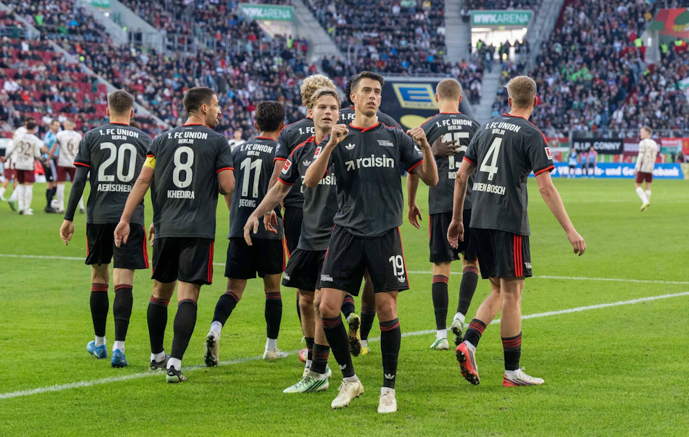 Das war eisern: Union punktet trotz langer Unterzahl auch in Augsburg