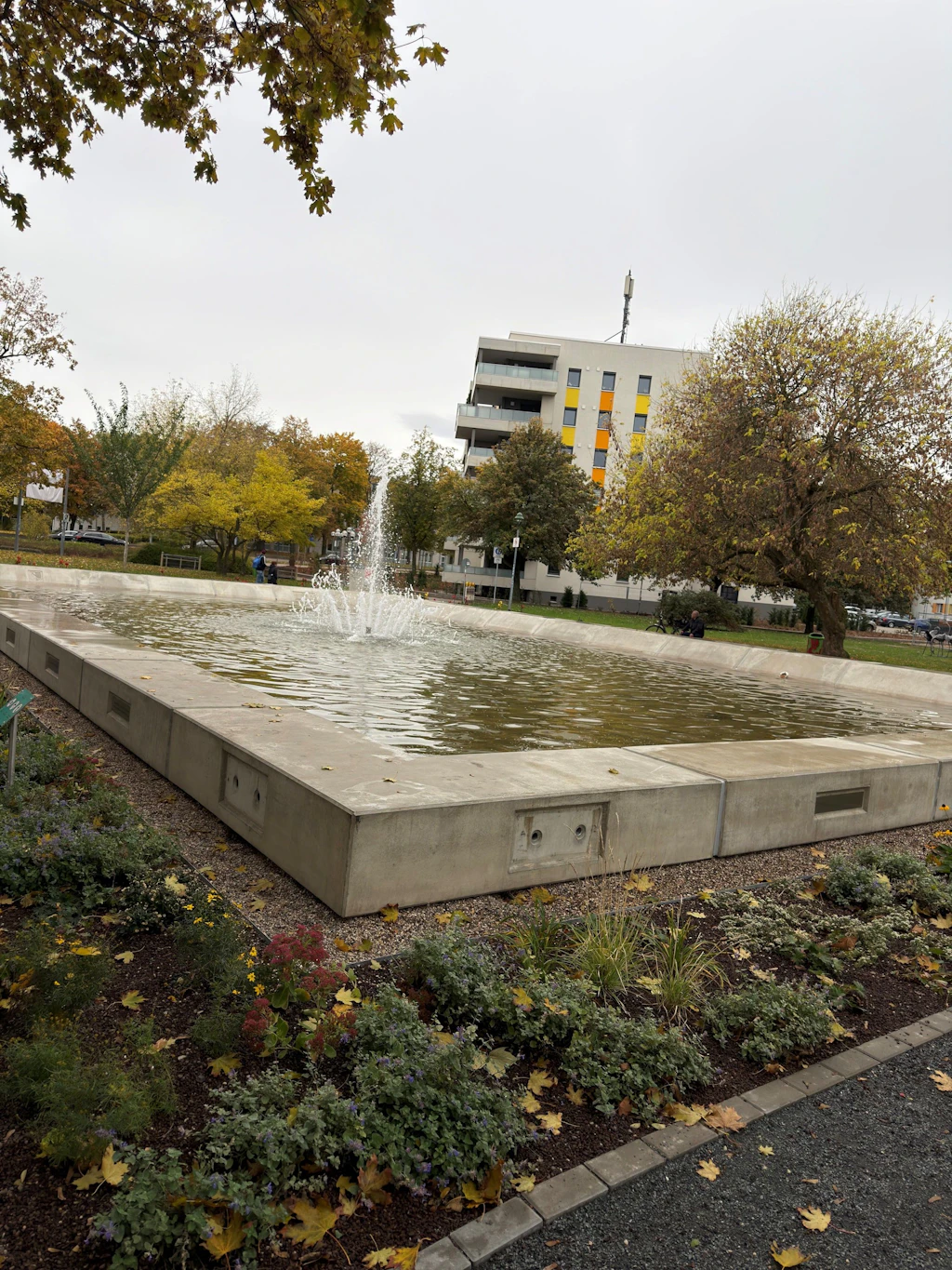 Brunnen in Halberstadt: Der Lions-Club-Brunnen sprudelt bis 30. November