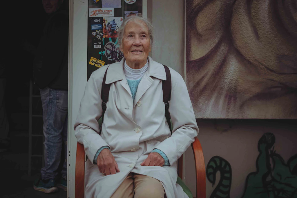 Die Dresdnerin Friederike Würfel ist begeistert von dem Kunstprojekt.