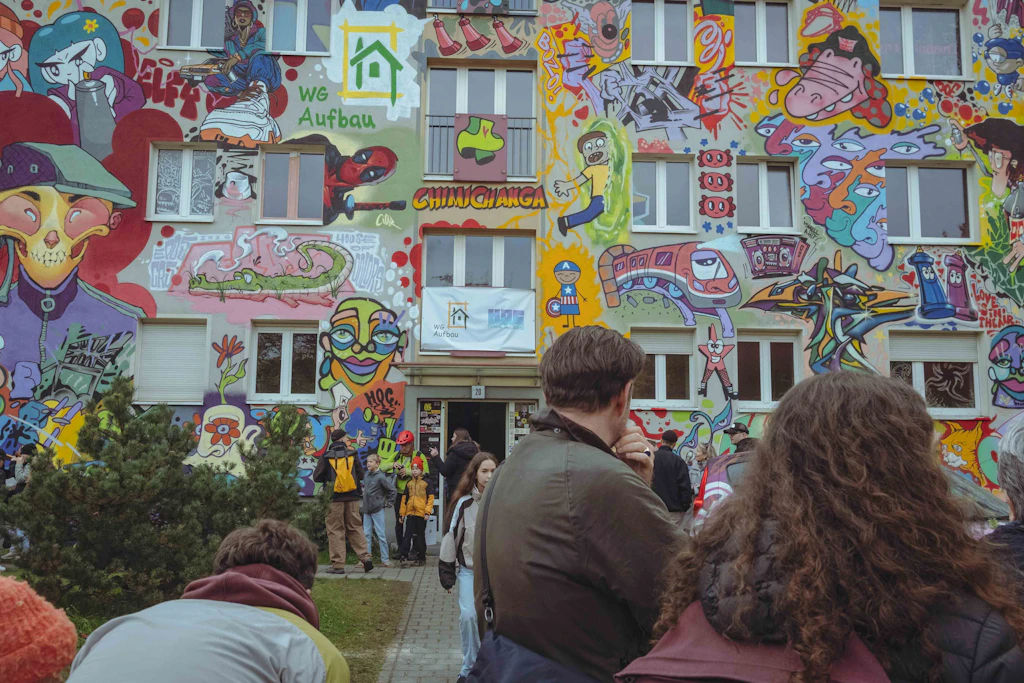 Ein DDR-Wohnblock voller Kunst: Warum der Besuchermagnet trotzdem abgerissen wird