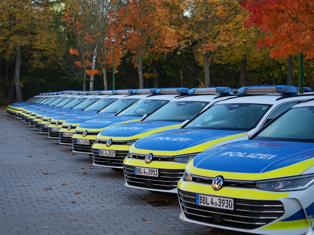 Streifenwagen in Brandenburg: Das Land erneuert ein Drittel der Pkw-Flotte