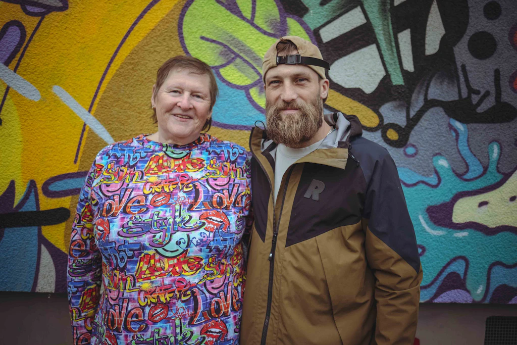 Ellen Demnitz-Schmidt gründete vor mehr als 30 Jahren einen Jugendklub, Felix Roßberg ist aktiver Breakdancer.