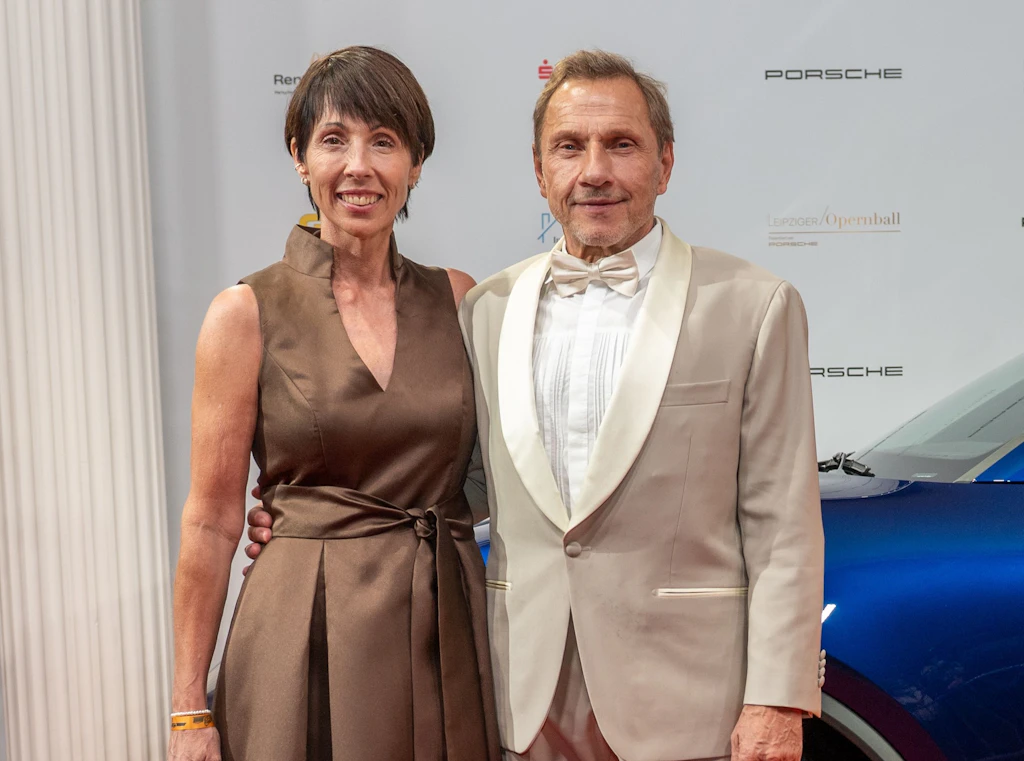 Richy Müller kam mit seiner Ehefrau Christl Stumhofer.