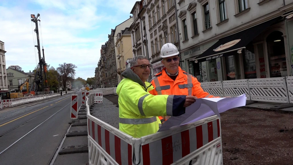 Königsbrücker Straße: Baustelle sorgt für Ärger