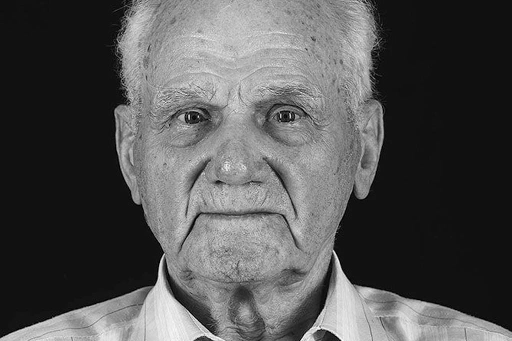 Weimarer Erinnerungspfad: Das Porträt von Andrej Moisejenko gehört zur Ausstellung „Die Zeugen“ im öffentlichen Raum.