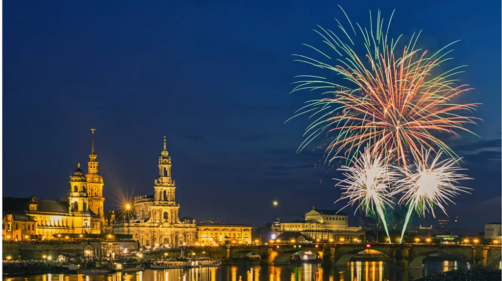 Silvester in Dresden