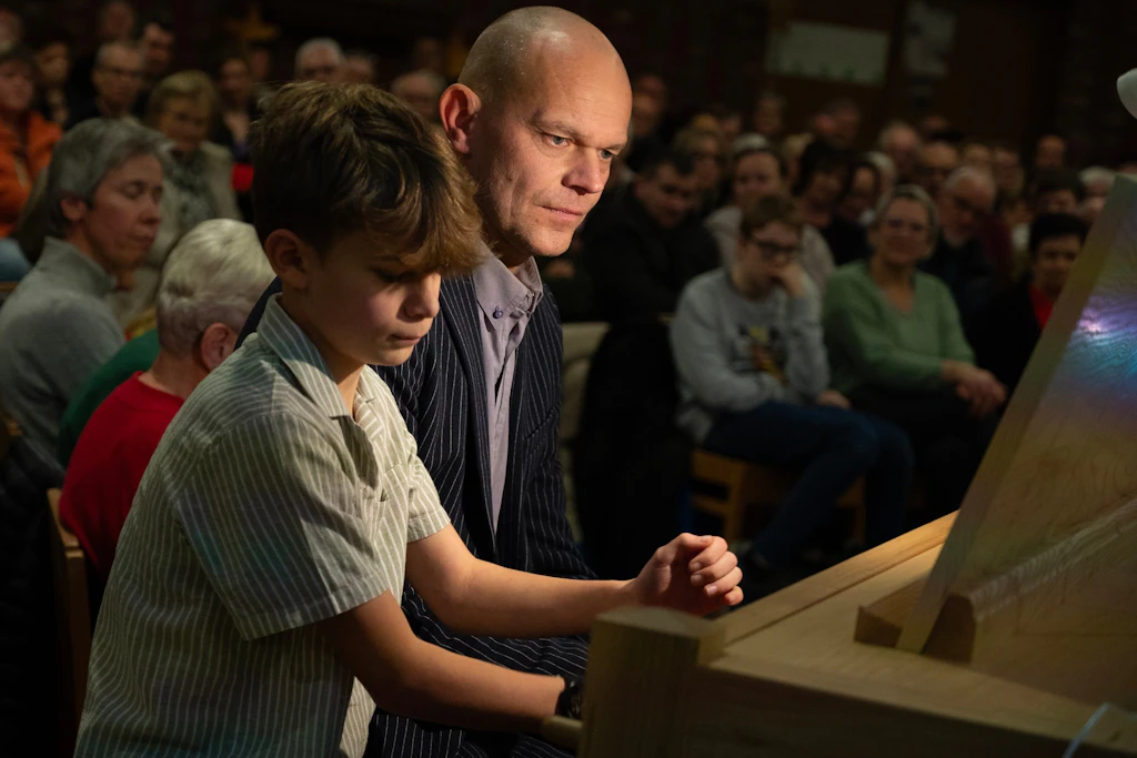 Konzert in Erfurt: Jan und Tuur Verheyen musizieren gemeinsam und spielen am Samstag ein Tierprogramm auf dem Carillon.