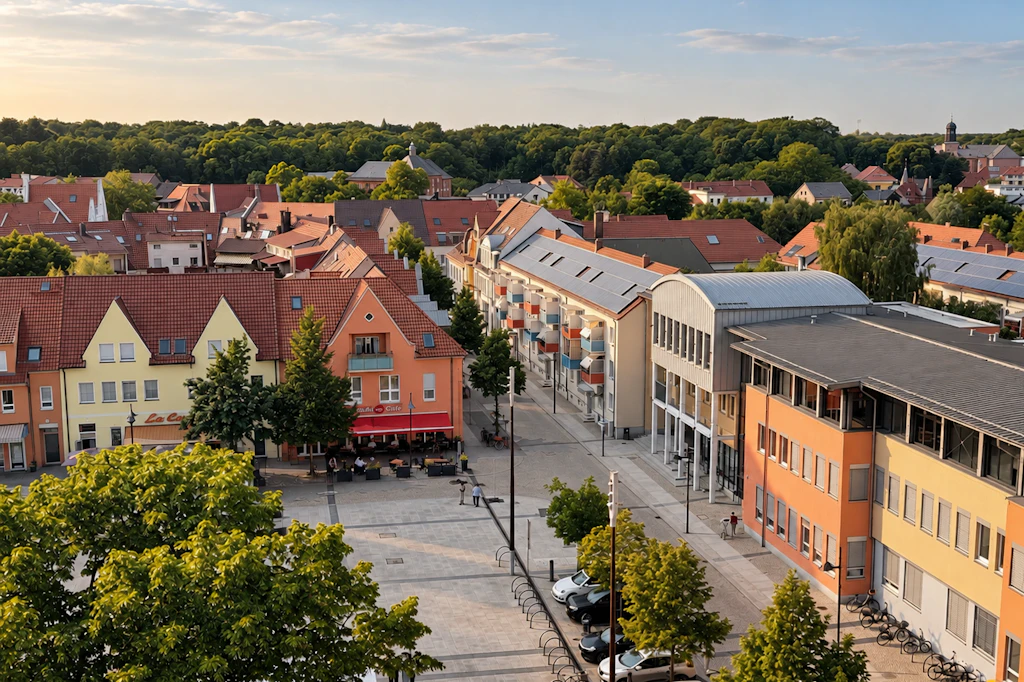 Gerade keine sonnigen Aussichten: Die Stadt Lübben kämpft mit einem Haushaltsloch und Querelen im Rathaus.